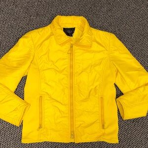 UNISEX VINTAGE HEAD brand Bright Yellow Ski Jacket MENS M WOMENS LG